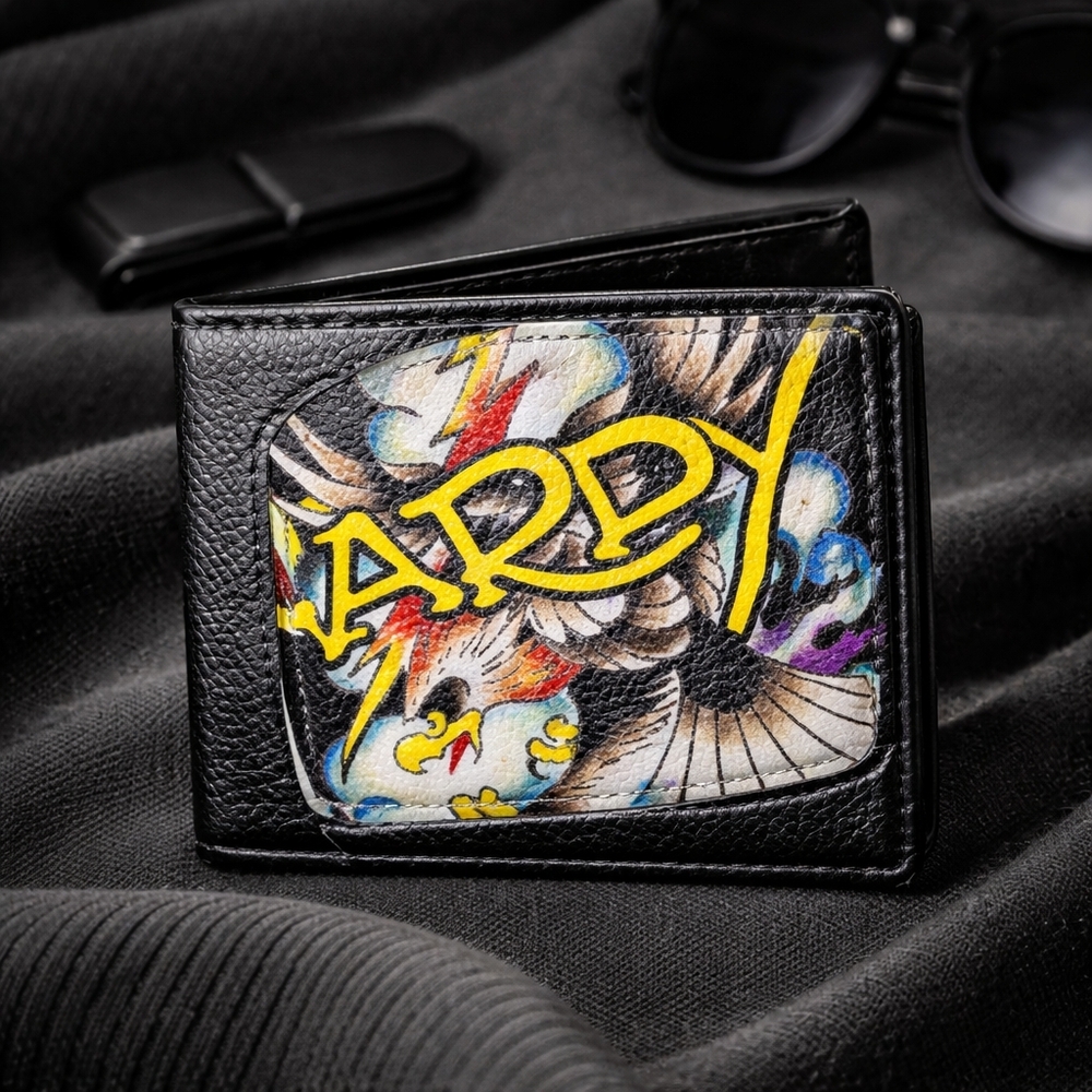 New In Box Ed Hardy Mens Wallet